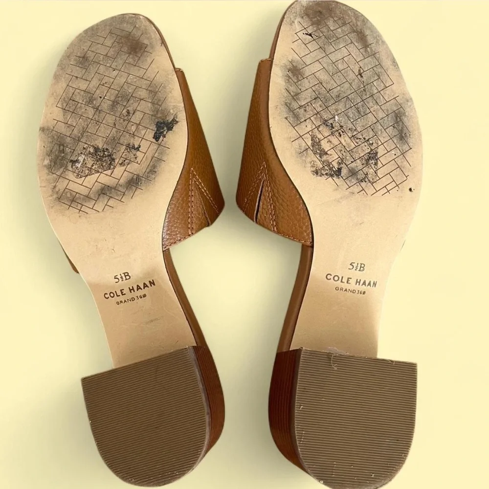 Cole Haan Leather Sandals - Picture 4 of 4